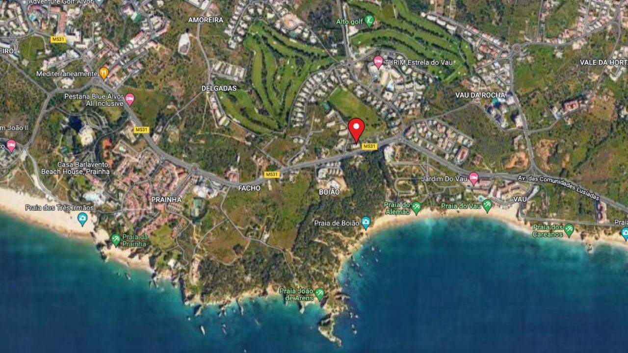 Апартаменты Luxury Modern T2 Ocean View - Free Parking - Pool Алвор Экстерьер фото